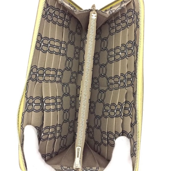 HERMES Silk In Veau Epson Leather Zip Around Long Wallet - Picture 2 of 11